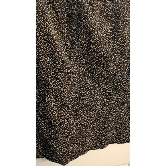 Talbots Cheetah Leopard Print Pencil Skirt NWT, Size 10, Animal Print Corduroy - Picture 7 of 9